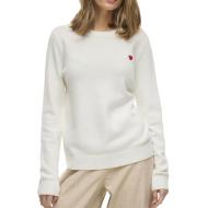 Pull Blanc Femme Vila Virils pas cher