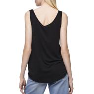 Débardeur Noir Femme Pieces Billo vue 2