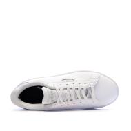 Baskets Blanches Femme Adidas Urban Court vue 4
