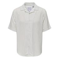 Chemise Blanche/Marine Homme Only & Sons Onswane