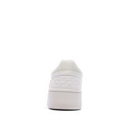 Baskets Blanches Femme Adidas Hoops 3.0 Bold vue 3