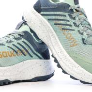 Chaussures de trail Bleu Femme Saucony Ride vue 7