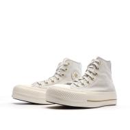 Baskets Bleu Ciel Femme Converse Lift Platform Tailored Lines vue 6