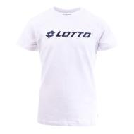 T-shirt Blanc Garçon Lotto 1104