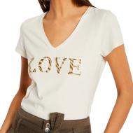 T-shirt Écru Femme Morgan Dove