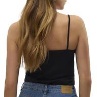 Débardeur Noir Femme Vero Moda Minge vue 2