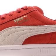 Baskets Rouge Mixte Puma Court Star vue 7