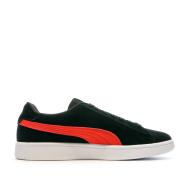 Baskets Noir/Rouge Homme Puma Smash V2 vue 2