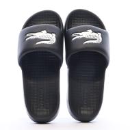 Claquettes Noires Homme Lacoste Serve vue 3