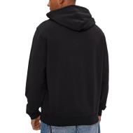 Sweat Noir Homme Tommy Hilfiger Varsity vue 2