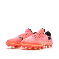 Chaussures de football Orange Garçon Puma Future 7 vue 6