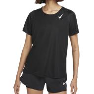 T-shirt Noir Femme Nike Race Top pas cher