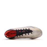 Chaussures de Foot Taupes Mixte Adidas Predator Elite SG vue 4