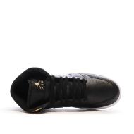 Air Jordan 1 Mid Baskets Noir/Doré Homme Nike vue 4