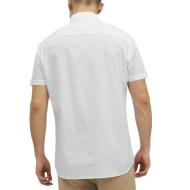 Chemisette Blanc Homme Jack & Jones Summer 12254098 vue 2