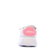 Baskets Blanches/Roses Fille Adidas Grand Court 2.0 vue 3