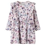 Robe Fleuris Rose/Blanc Fille Name it Fkayla pas cher