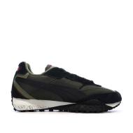 Baskets Vertes/Bordeaux Homme Puma Blktop vue 2