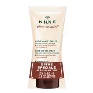 Lot de 2 x 50 ml Rêve de Miel Crème Mains et Ongles Nuxe pas cher
