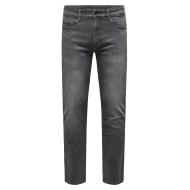 Herrenjeans Regular Fit Grau Only & Sons Weft 9407 Ansicht 2