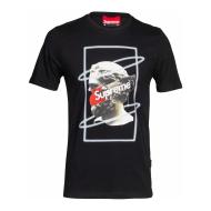 T-shirt Noir Homme Supreme Grip Greece