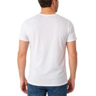 T-shirt Blanc Homme Paname Brothers TAZIO vue 2
