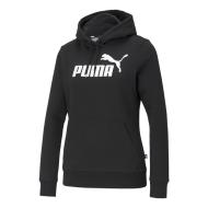 Sweat à Capuche Noir Femme Puma Logo Hoodie pas cher