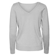 Pull Gris Clair Femme Vero Moda Happyglitter pas cher