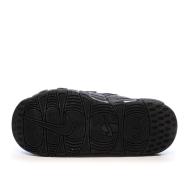 Claquettes Noires Homme Nike Air More Uptempo vue 2