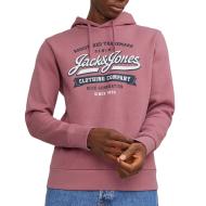 Sweat Rose Homme Jack & Jones Logo pas cher