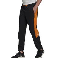 Jogging Noir/Orange Homme Adidas HE2259 pas cher