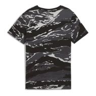 T-shirt Noir/Gris Garçon Puma Camo Aop vue 2
