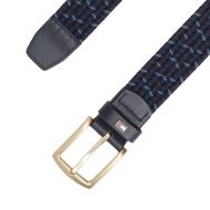 Ceinture Noire/Bleu Femme Tommy Hilfiger Denton Elastic vue 2