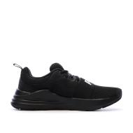 Baskets Noires Garçon Puma Wired Run vue 2