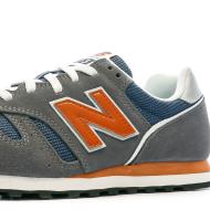 Baskets Orange/Bleu Homme New Balance 373 vue 7