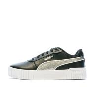 Baskets Noires/Argentés Fille Puma Carina 2.0 pas cher