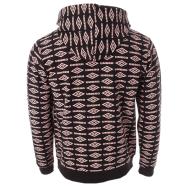 Sweat à Capuche Noir/Rose Homme Umbro Heritage vue 2