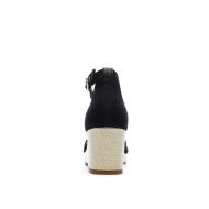 Sandales Noir Femme Tommy Hilfiger Flag Criss-cros vue 3