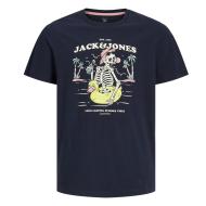 T-shirt Marine Garçon Jack & Jones Elijah 12269825 vue 3