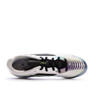 Chaussures de football Blanc/Noir/Violet Garçon Adidas F50 League Messi vue 4
