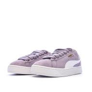 Baskets Mauve Femme Puma Suede XL vue 6