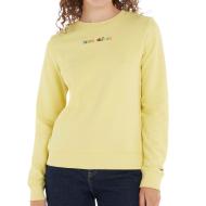 Sweat Jaune Femme Tommy Hilfiger Tjw Reg Color Serif