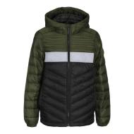 Doudoune Noire Garçon Jack & Jones Puffer
