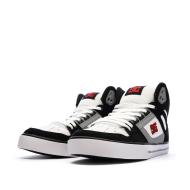Weiße/schwarze Herren-Sneaker DC Shoes Pure High Ansicht 6