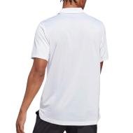 Polo Blanc Homme Adidas Club vue 2