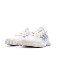 Chaussures de Tennis Blanches Femme Adidas Gamecourt 2 W vue 6