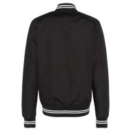 Veste Noir Homme Schott Blouson College vue 2