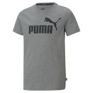 T-Shirt gris garçon Puma ESS Logo Tee pas cher