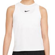 Débardeur Blanc Fille Nike Nkct pas cher