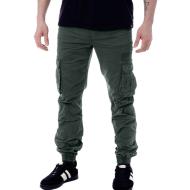 Pantalon Cargo Vert Foncé Homme Paname Brothers Costa pas cher